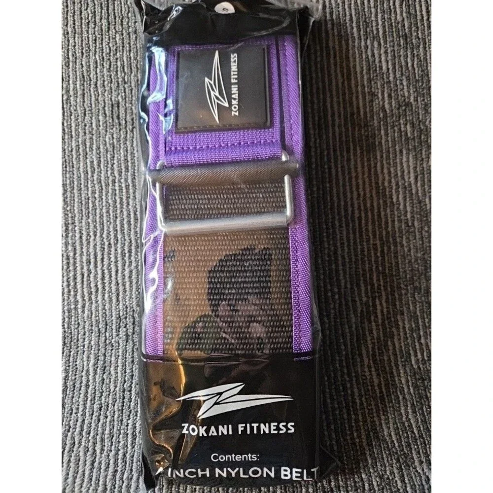 Zokani Fitness Weightlifting Belt Small Nylon Gym Squat Deadlift New